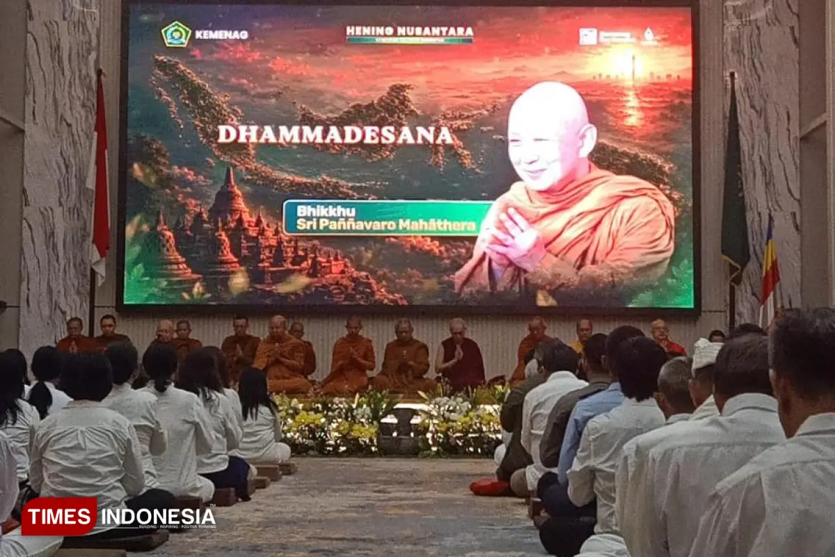 Peringatan Waisak, 2.570 Umat Buddha se-Indonesia Ikuti Hening Nusantara