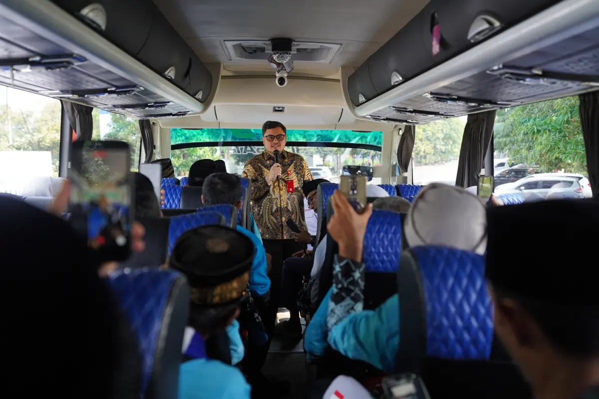Bupati Kediri Berangkatkan 1213 Calon Jemaah Haji Kabupaten Kediri