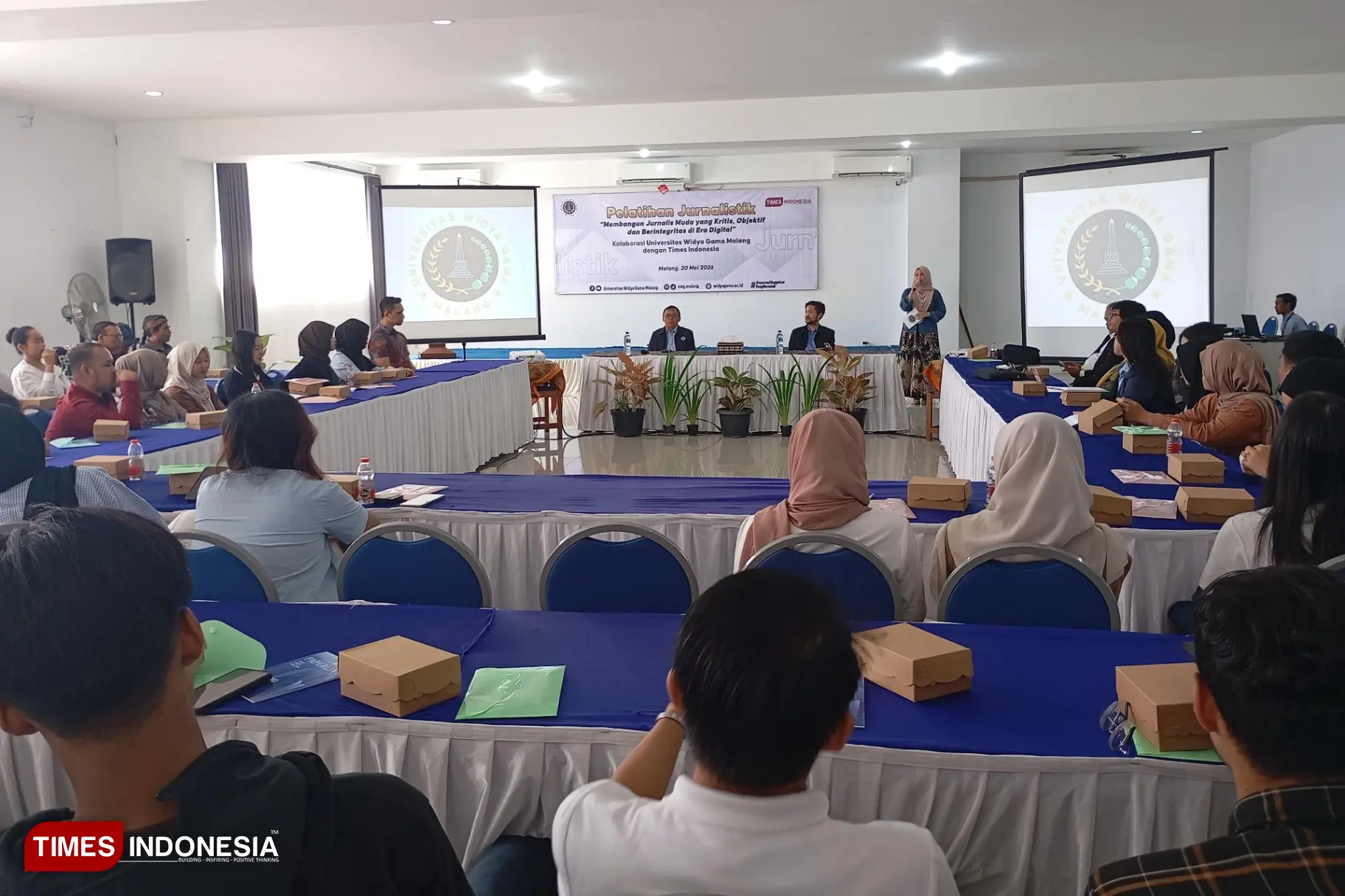 Ribuan Konten Hoaks Mengancam Generasi Digital, UWG Malang dan TIMES Indonesia Cetak Jurnalis Positif