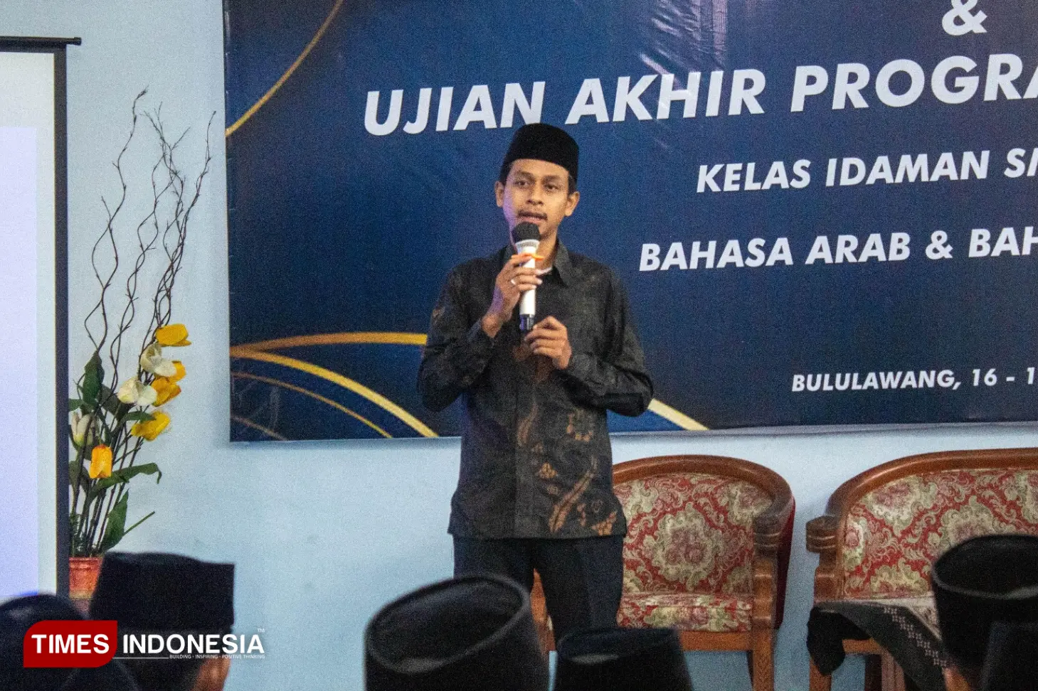 Kelas Idaman SMA An-Nur Malang Gelar Ujian Akhir Bahasa Arab Bersama Asesor UM