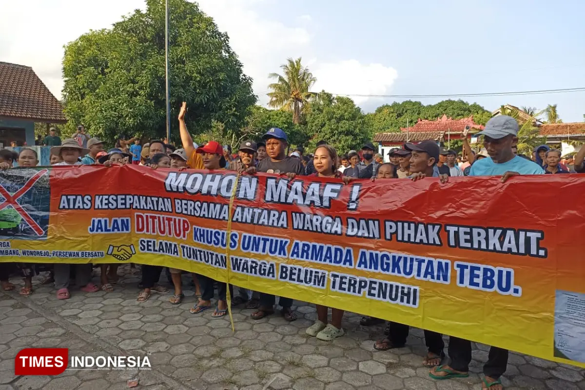 Pertemuan Perbaikan Jalan Seneporejo Banyuwangi “Bubar”, Warga Ancam Tutup Akses Jalan
