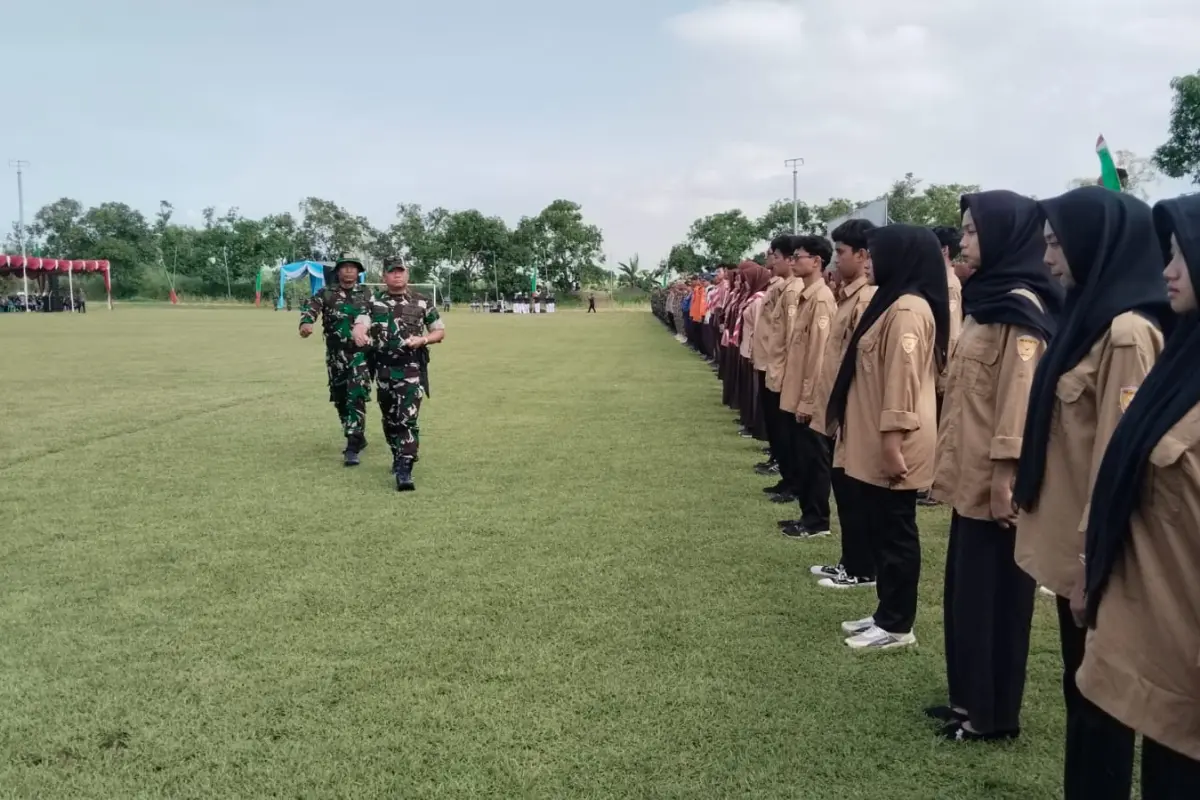 Warga Desa Slempit Haru Lepas Satgas TMMD 128 Gresik