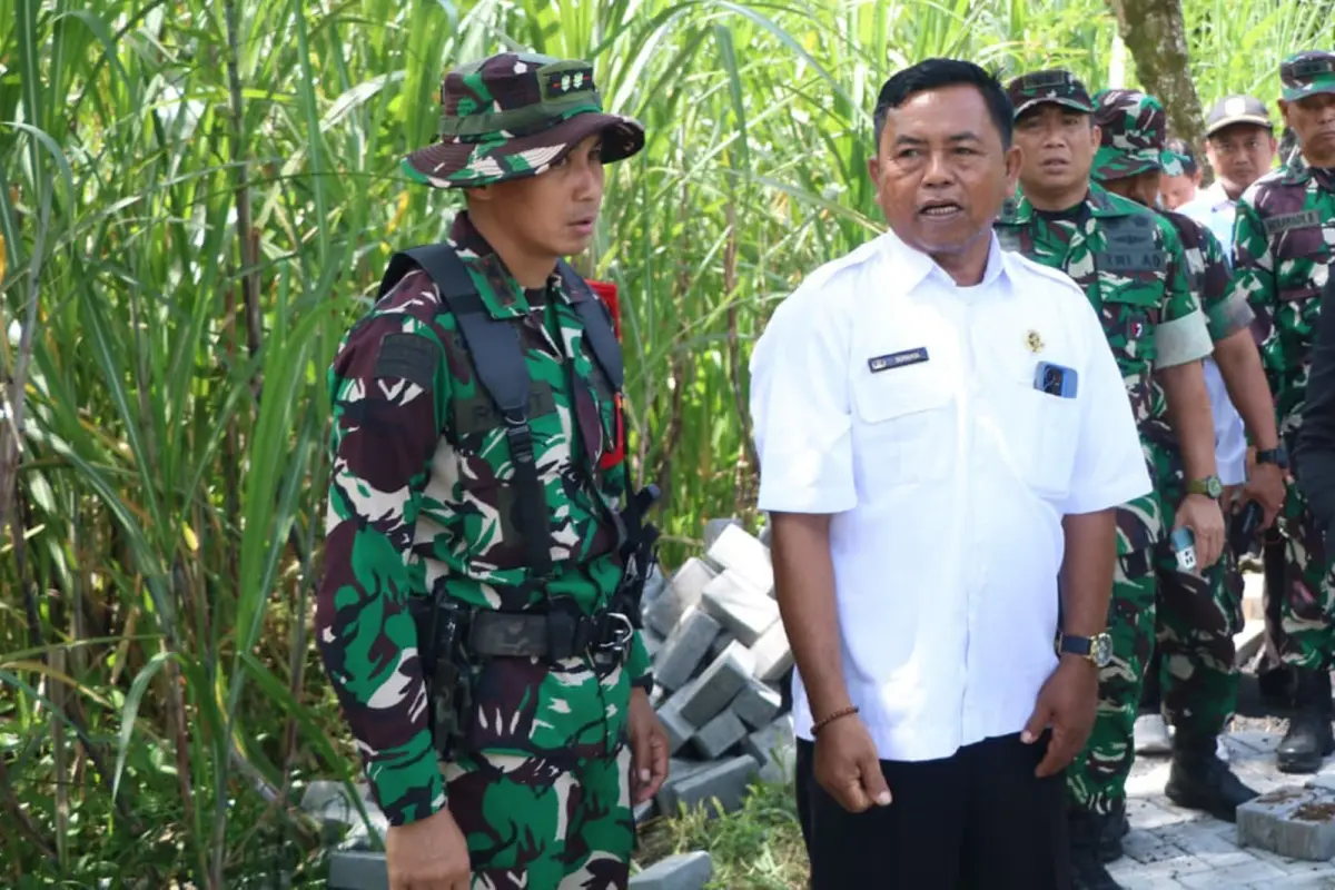 TMMD 128 Probolinggo Tuntas 100 Persen, Desa Brabe Nikmati Infrastruktur Baru