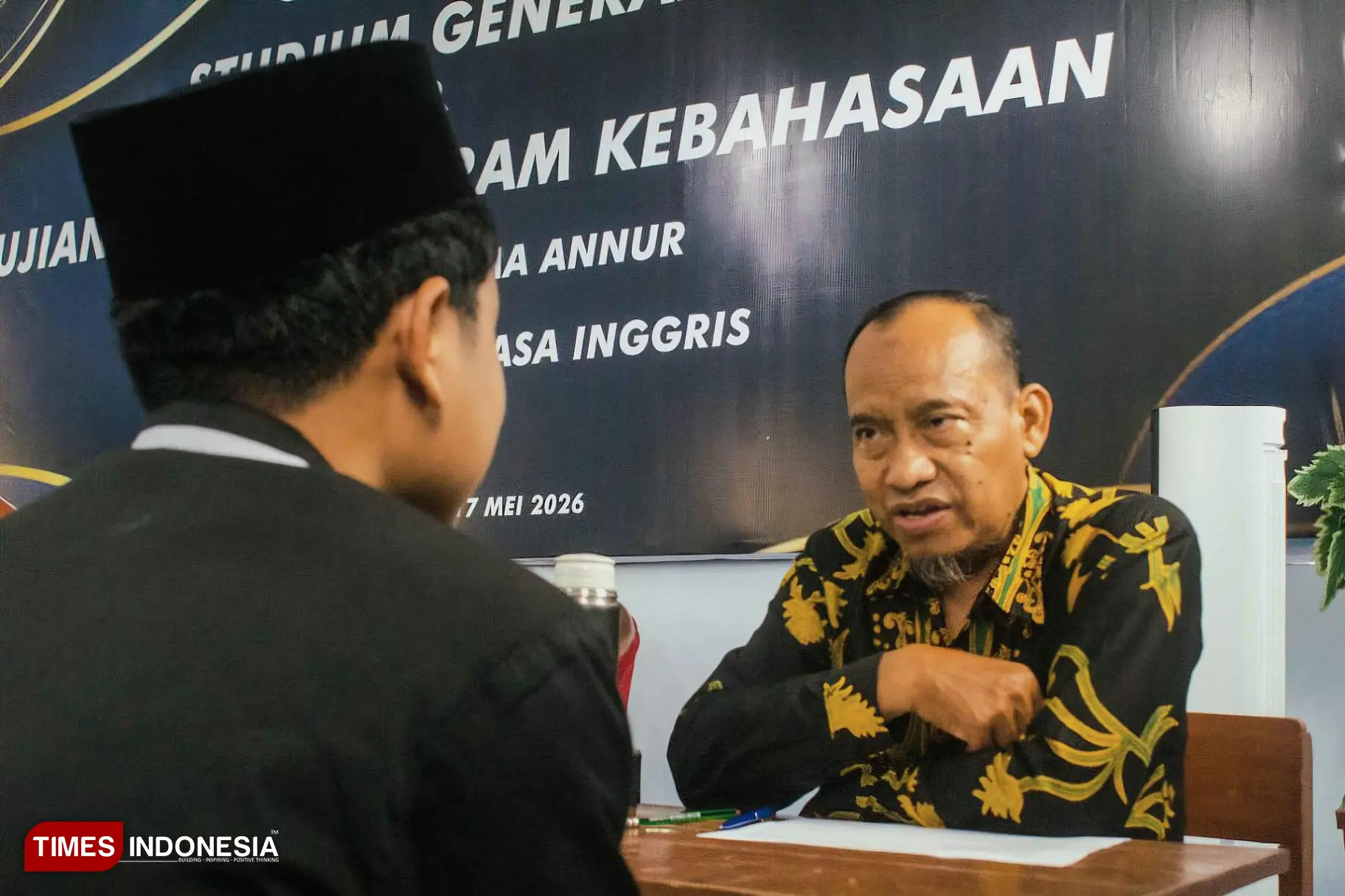 SMA An-Nur Bululawang Gandeng Asesor UIN Malang dalam Ujian Akhir Bahasa Inggris Kelas Idaman