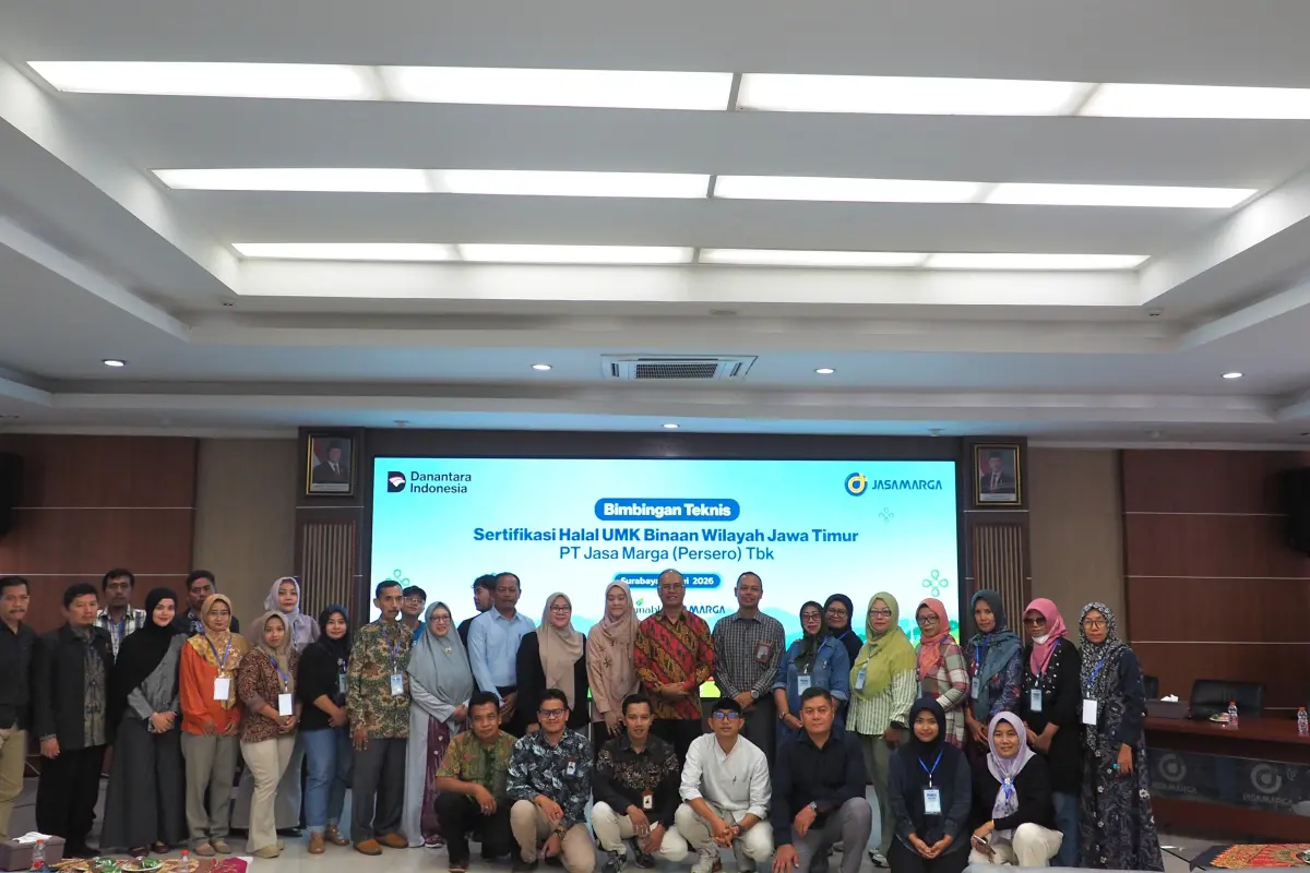 Jasa Marga Gandeng LPH UB Percepat Sertifikasi Halal UMK Jatim