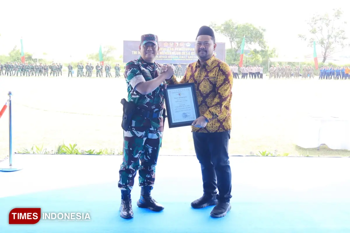 TMMD ke-128 Gresik Bangun Harapan 3