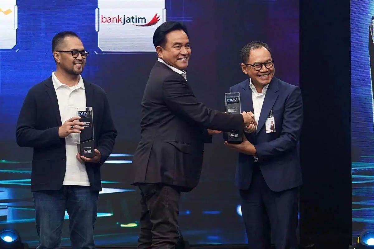Sukses Transformasi JConnect, Bank Jatim Raih Penghargaan di Ajang Digital Innovation Award 2026