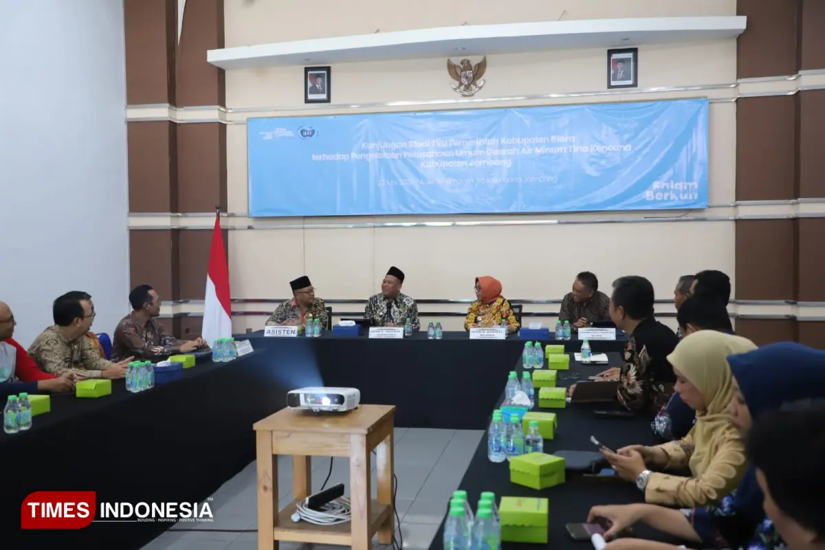 Pemkab Blora Studi Tiru Pengelolaan Perumdam Tirta Kencana Jombang, Tertarik Raih Prestasi Enam Kali Berturut-turut
