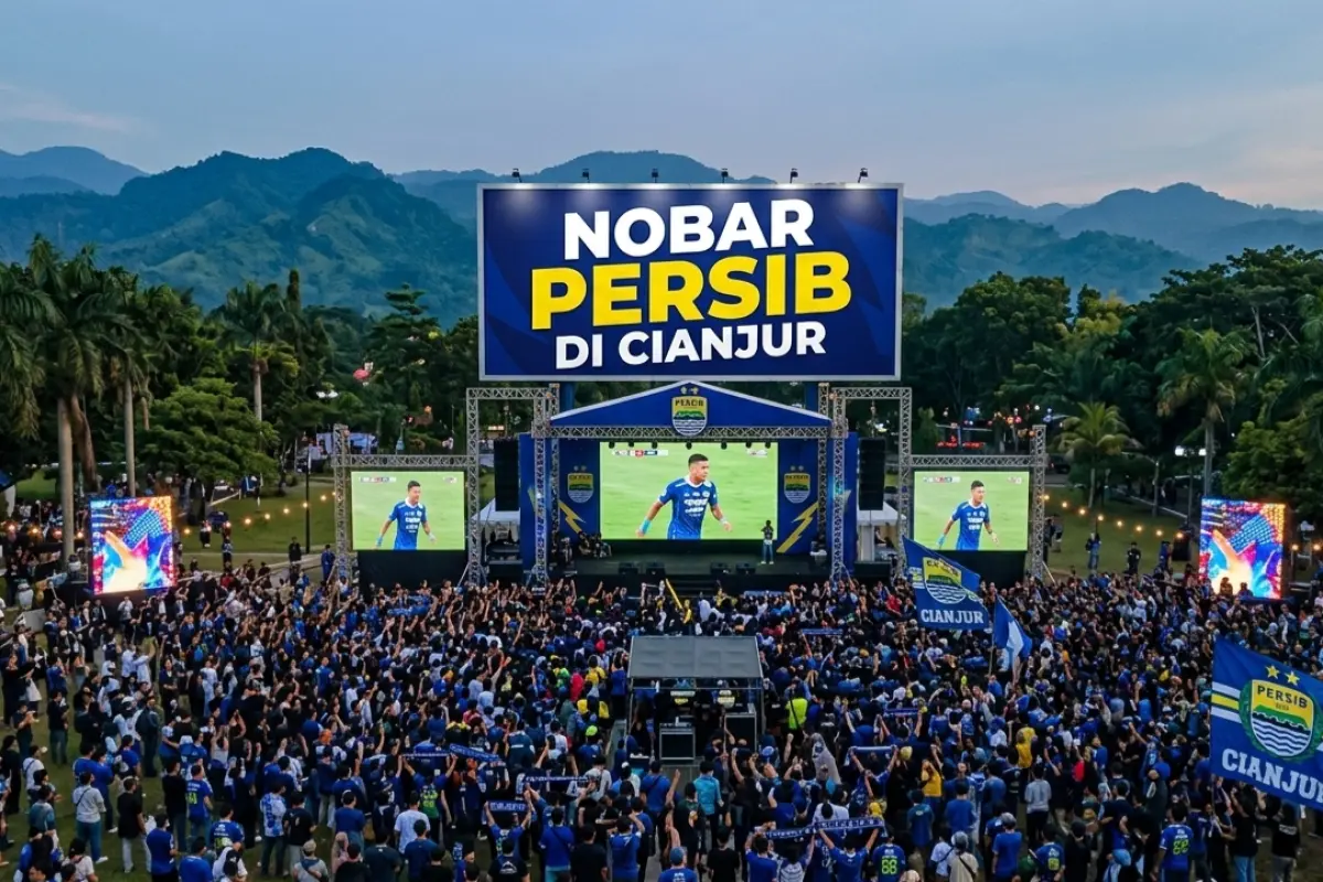 Puluhan Lokasi Nobar Persib di Cianjur, Polisi Larang Konvoi