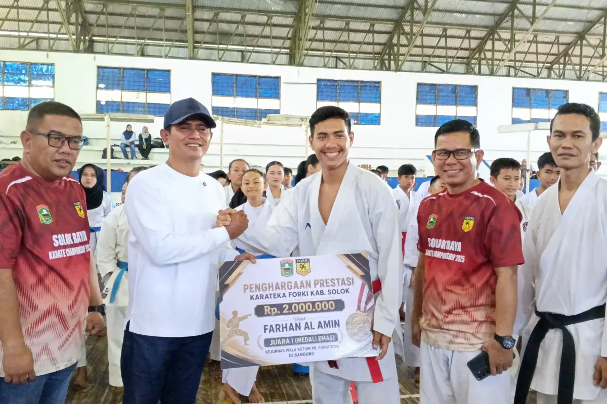 Jadi Tuan Rumah PORPROV 2026, Bupati Solok Targetkan FORKI Jadi yang Terbaik