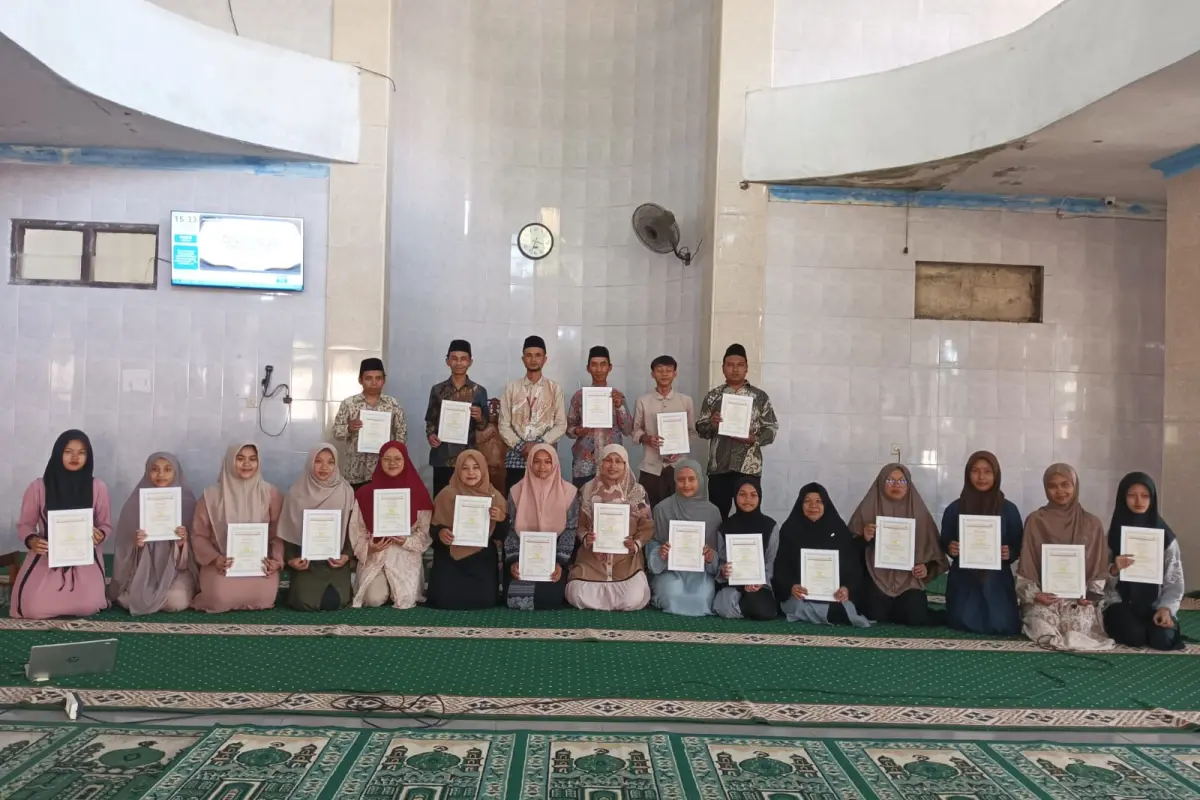 DKM Masjid Asy Syukur Gunungkidul Gelar Pelatihan Cara Cepat Membaca Al-Quran