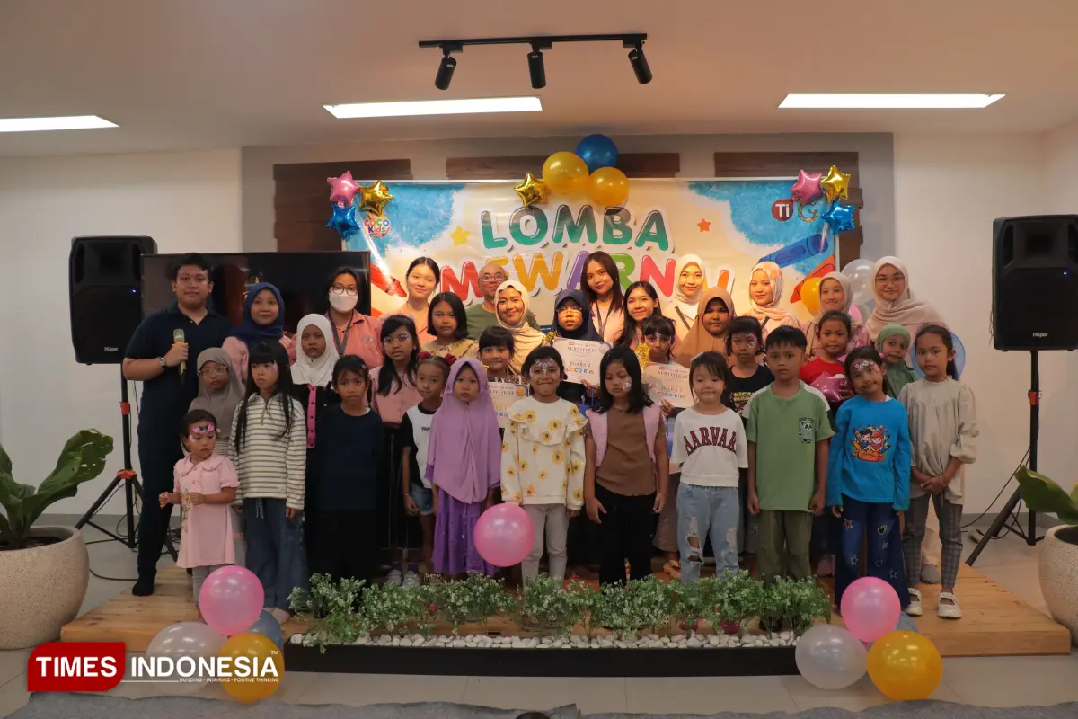 Semangat Bangsa dalam Warna, Coco Kids 2026 di Gramedia Malang Dipenuhi Keceriaan