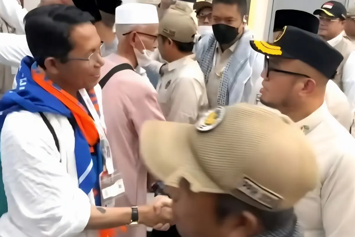 Bertemu Wamenhaj RI di Makkah, Wali Kota Batam Apresiasi Kinerja Petugas Haji