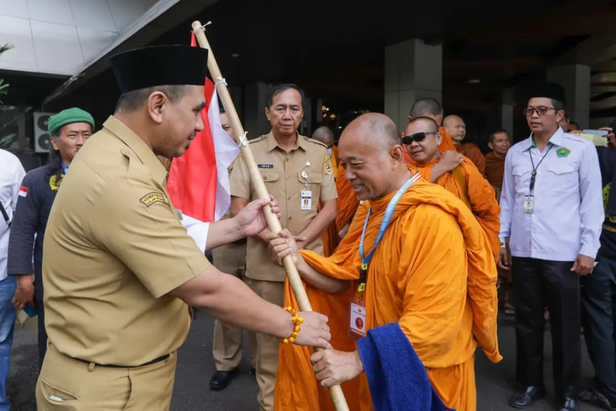 Tudong 2026 Tempuh Rute Jepara-Klaten, Wagub Jateng Soroti Semangat Toleransi dan Perdamaian