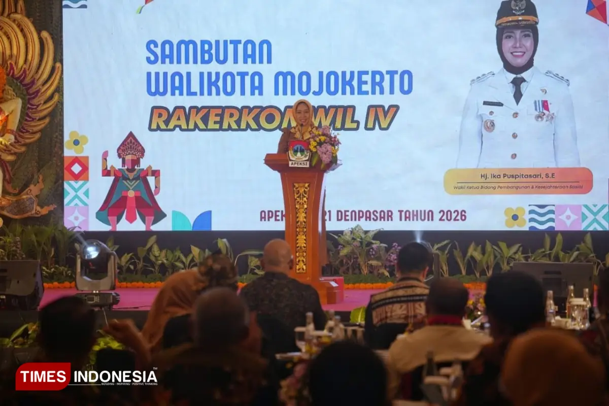 Wali Kota Mojokerto Buka Raker Komwil IV APEKSI 2026 di Bali