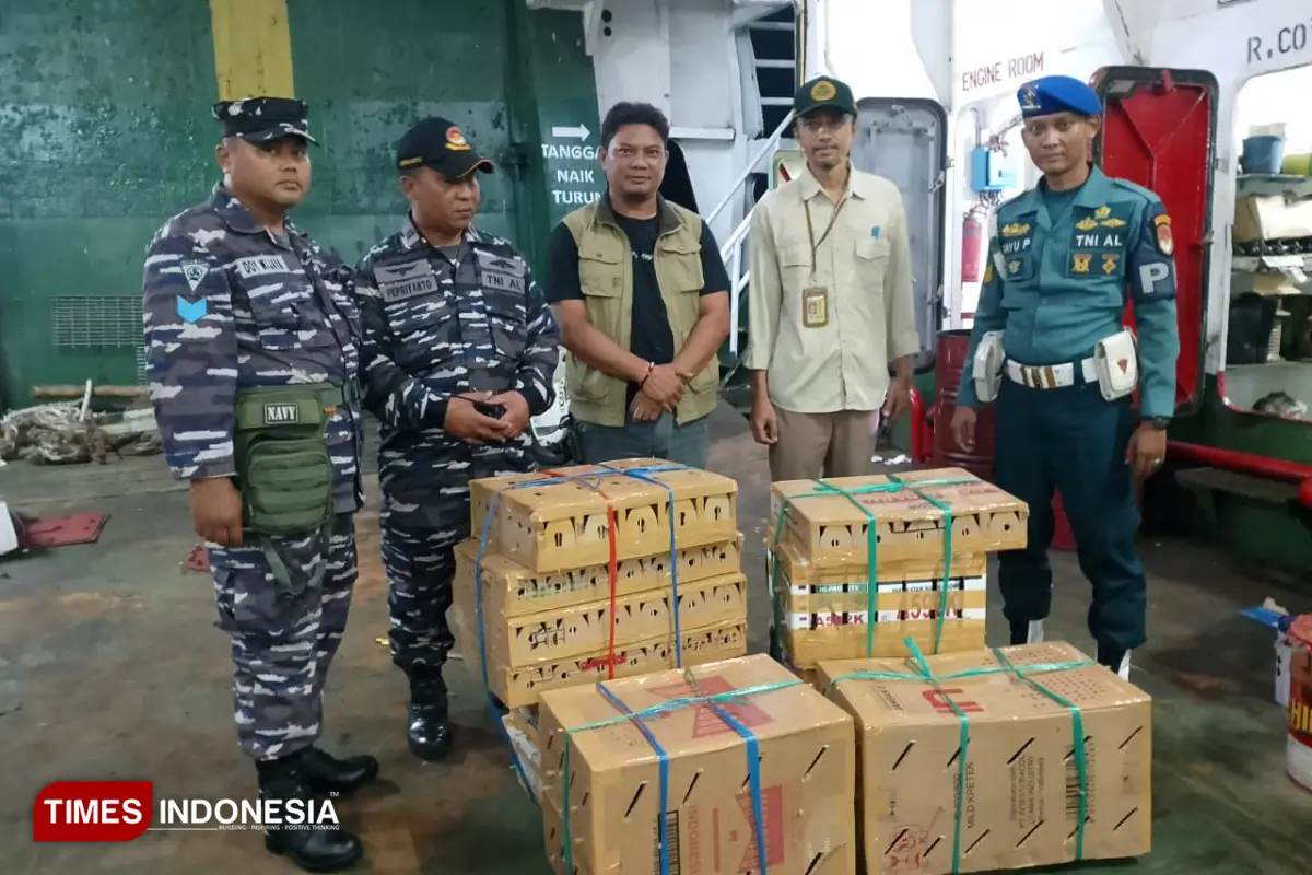 Lanal Banyuwangi Gagalkan Penyelundupan Satwa Liar di Pelabuhan Ketapang