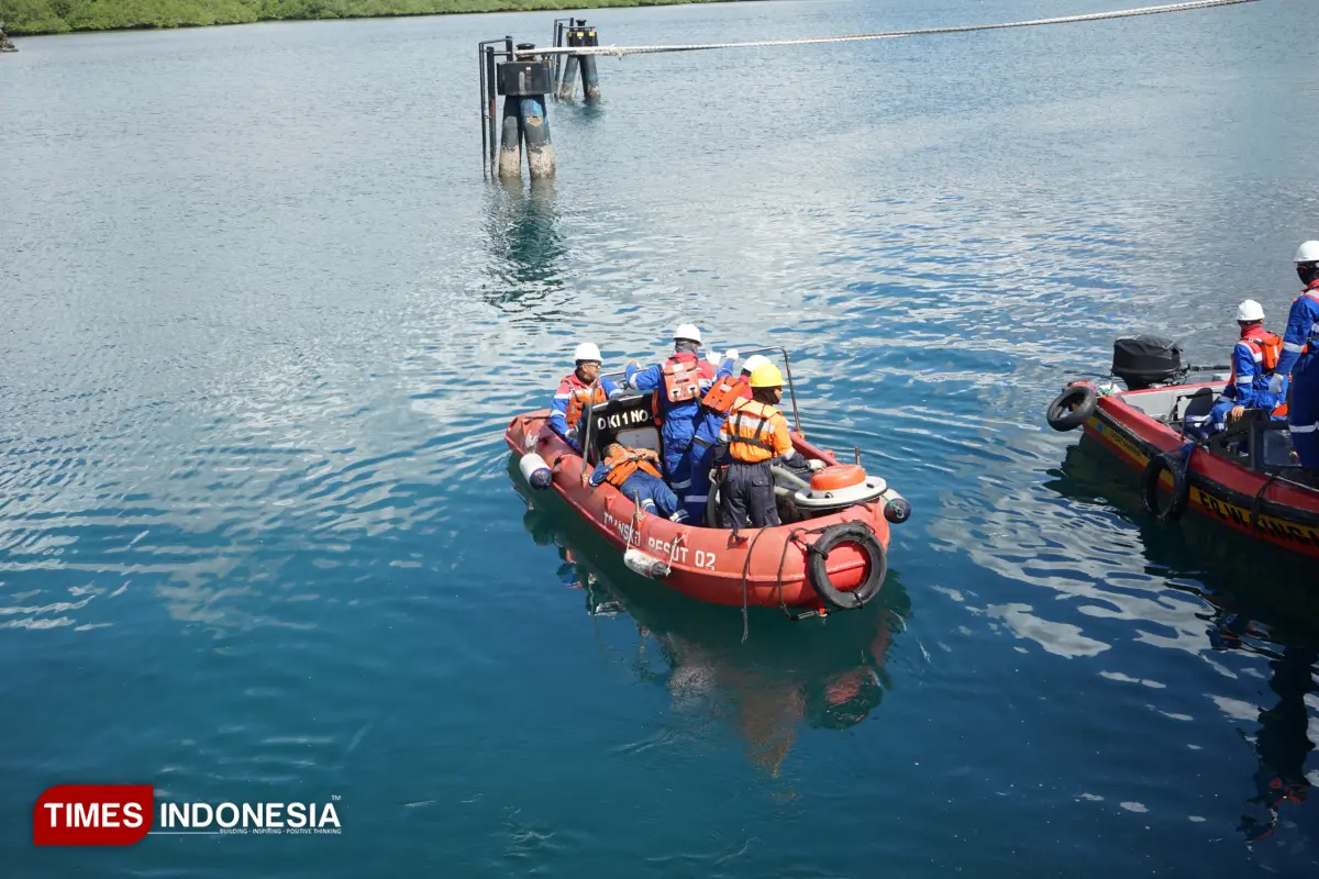 Simulasi Keadaan Darurat Tahunan, Pertamina Fuel Terminal Waingapu Libatkan Stakeholder