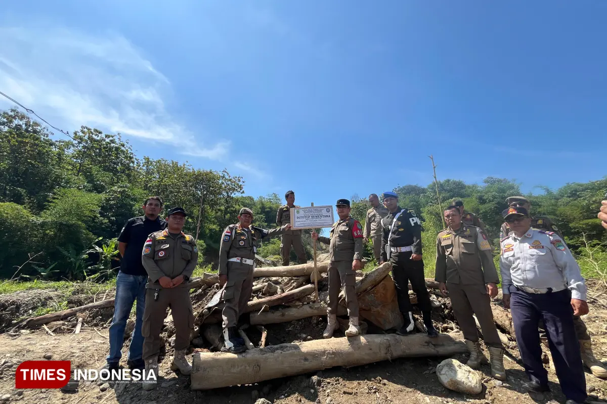 Pemkab Majalengka Tindak Tegas Galian Tak Berizin, Lokasi Tambang Kembali Disegel
