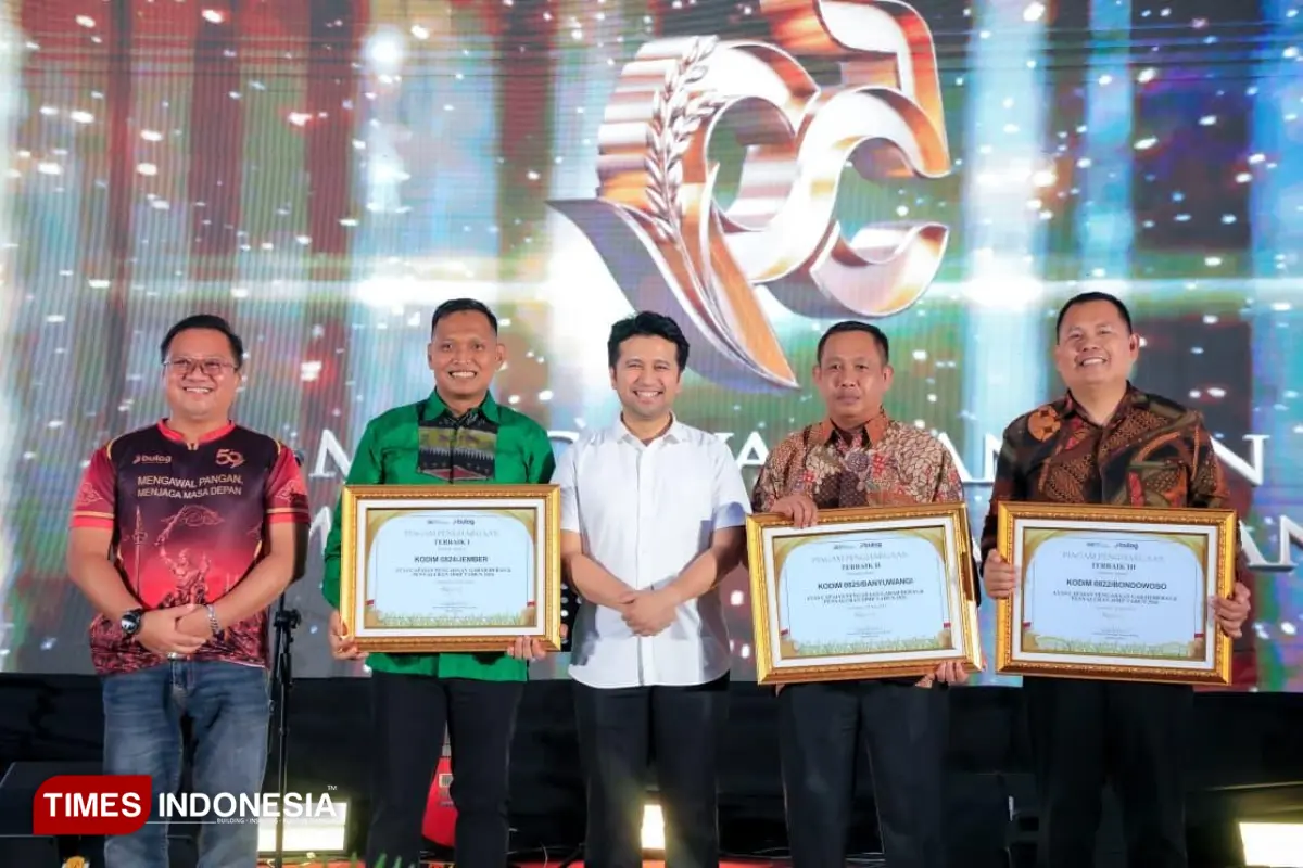 Kodim 0825 Banyuwangi Sabet Juara 2 se-Jatim Berkat Kontribusi Ketahanan Pangan Nasional