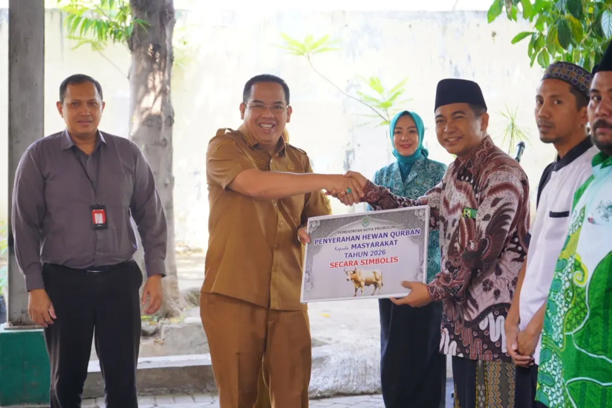 Dari Rumah Jagal, Pemkot Probolinggo Pastikan Hewan Kurban Layak Salur