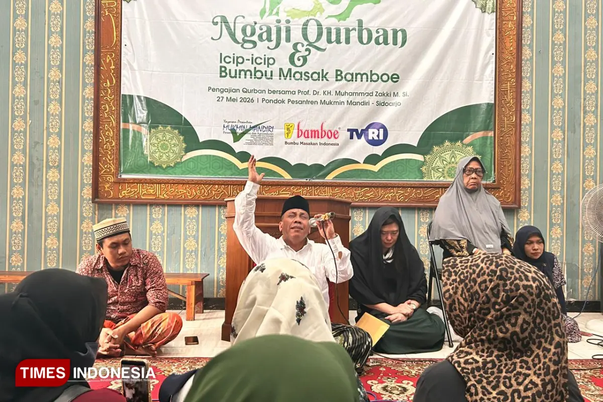 Ponpes Mukmin Mandiri Gelar Ngaji Qurban Bersama Bamboe