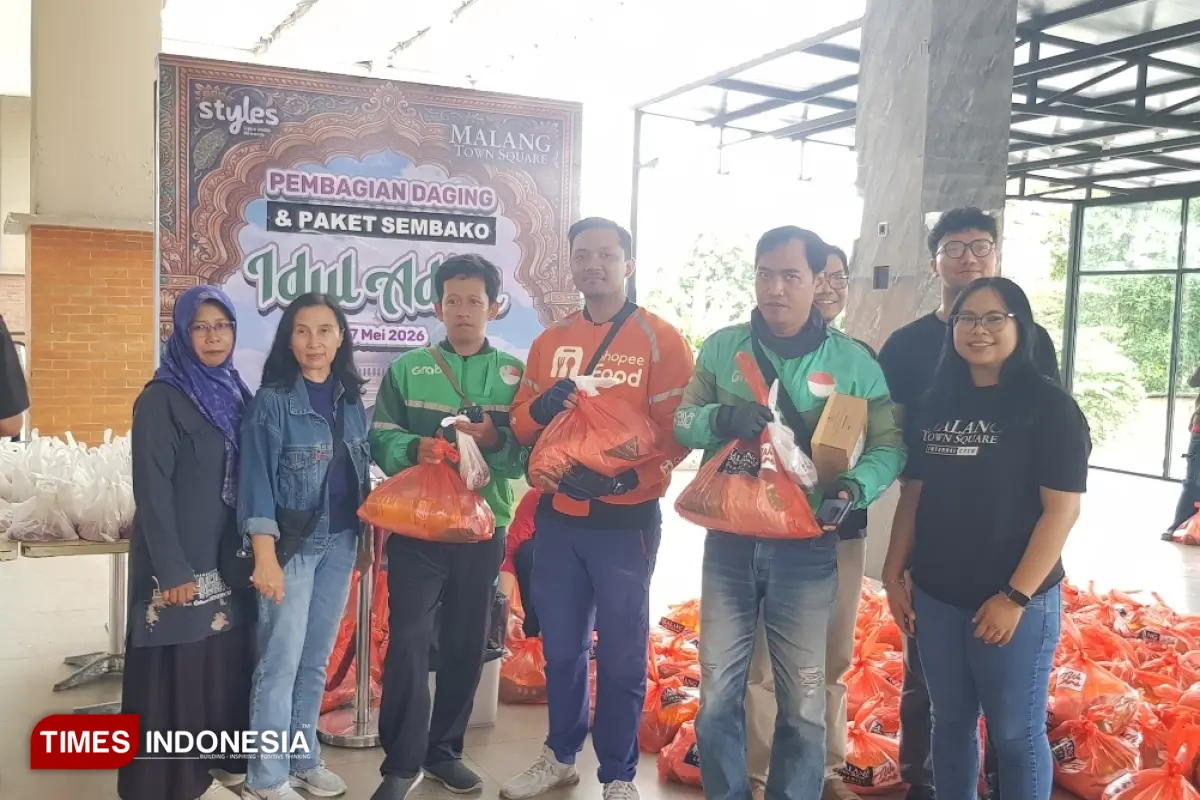 Paket Komplet, Matos Bagikan Daging Kurban Plus Beras dan Minyak untuk Warga di Idul Adha 2026