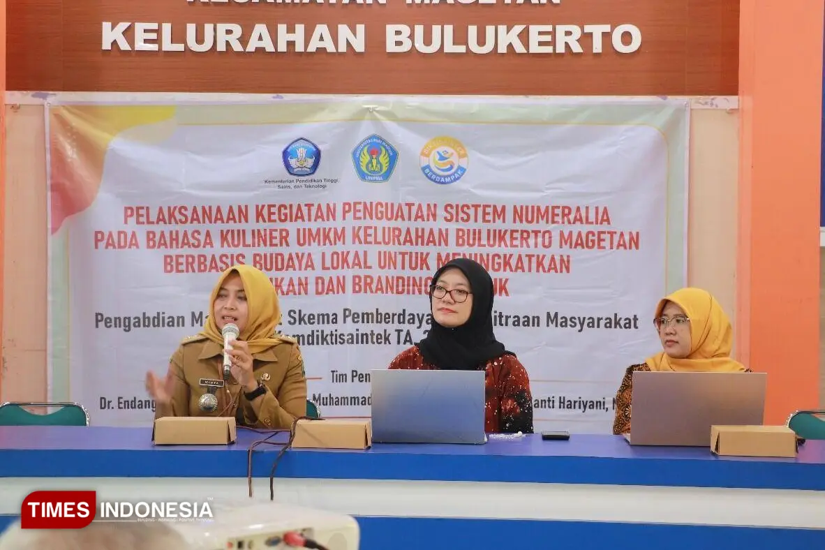 UNIPMA Dampingi UMKM Bulukerto Magetan Bangun Branding Kuliner Berbasis Numeralia Jawa