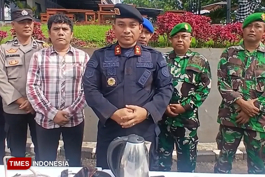 Gandeng TNI-Polri, Lapas Banjar Gelar Razia Gabungan dan Sita Sejumlah Barang Terlarang