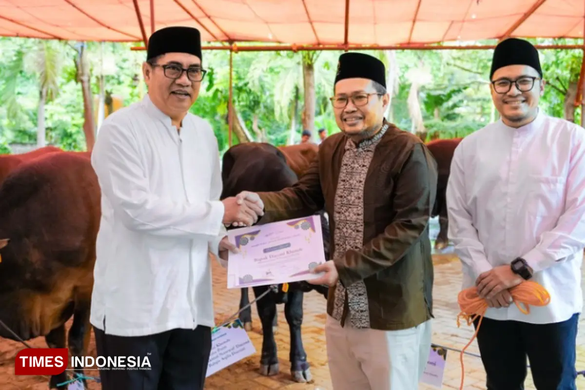 Ratusan Hewan Kurban Senilai Rp1,8 Miliar Disalurkan ke Masyarakat Gresik