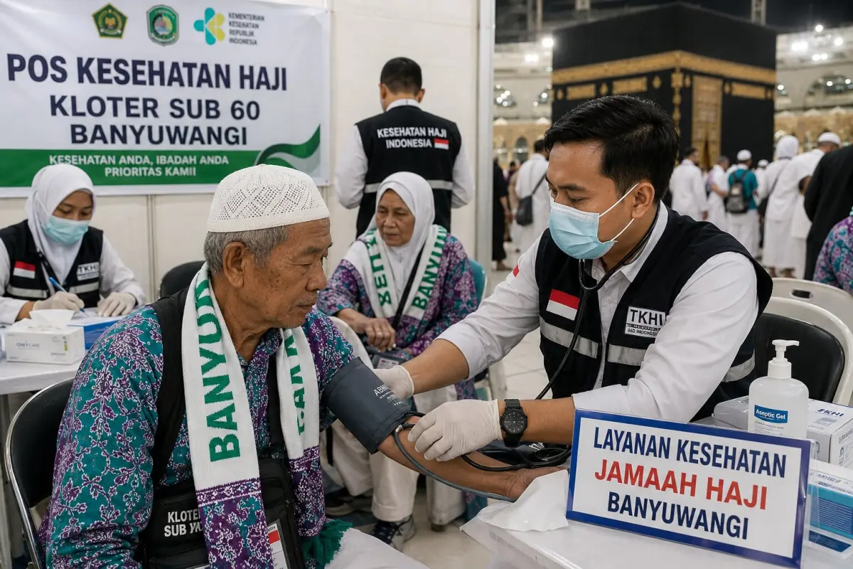 Nol Kasus Meninggal, Kondisi Kesehatan Jemaah Haji Banyuwangi Terkendali Pasca Armuzna