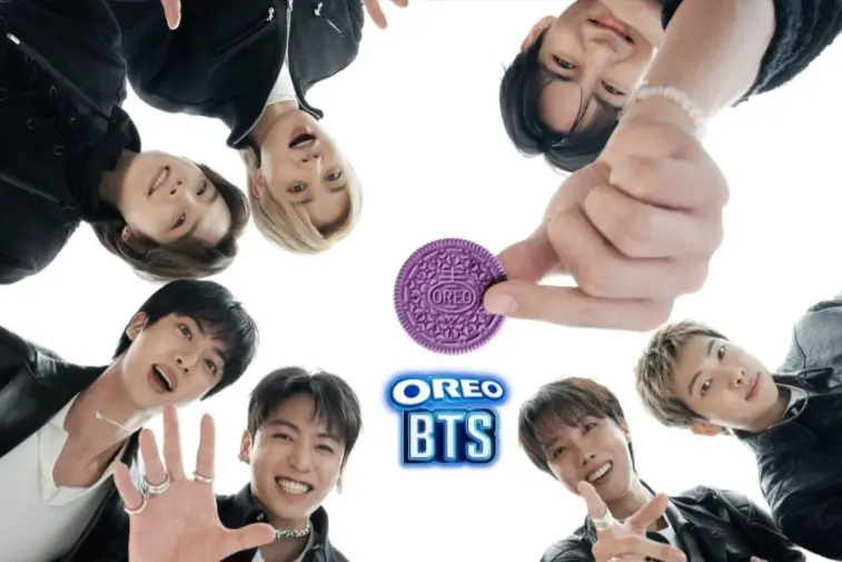 OREO dan BTS Resmi Rilis Biskuit Edisi Terbatas Rasa 'Hotteok Brown Sugar Pancake'