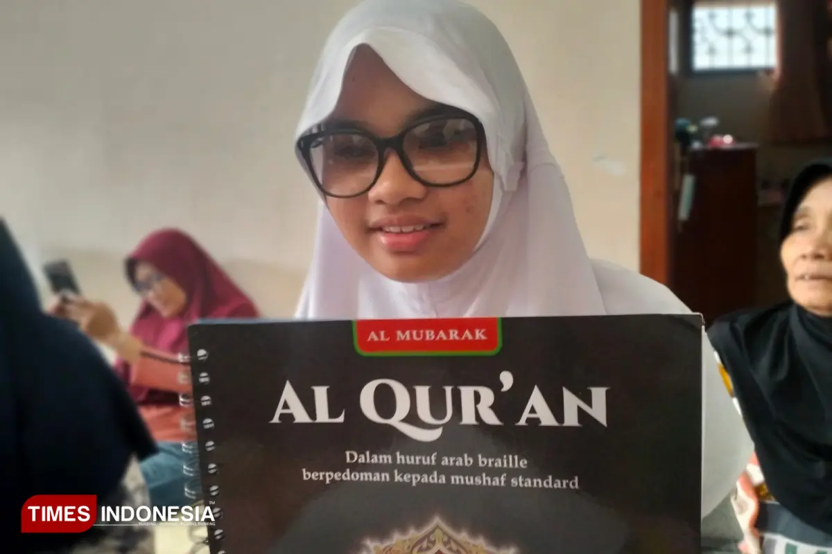 Sherin Arzia, Santriwati Majelis Taklim Tunanetra Al Hikmah Tasikmalaya Menuju Panggung Dakwah Nasional