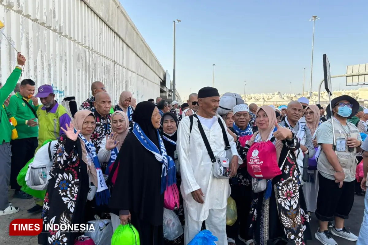 Ikuti Nafar Awal, 132.568 Jemaah Haji Indonesia Telah Keluar dari Mina