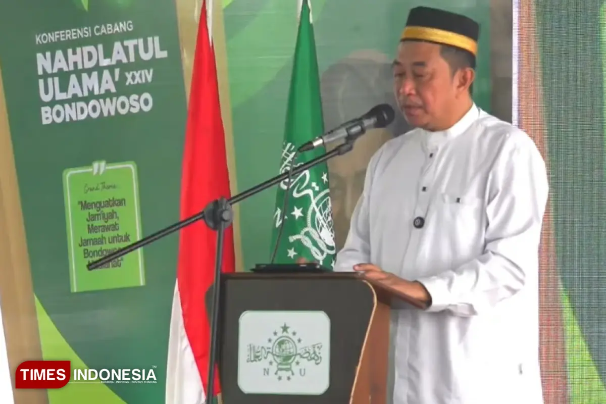 Buka Konferensi XXIV PCNU Bondowoso, Bupati Hamid Harap Lahir Kepengurusan yang Visioner