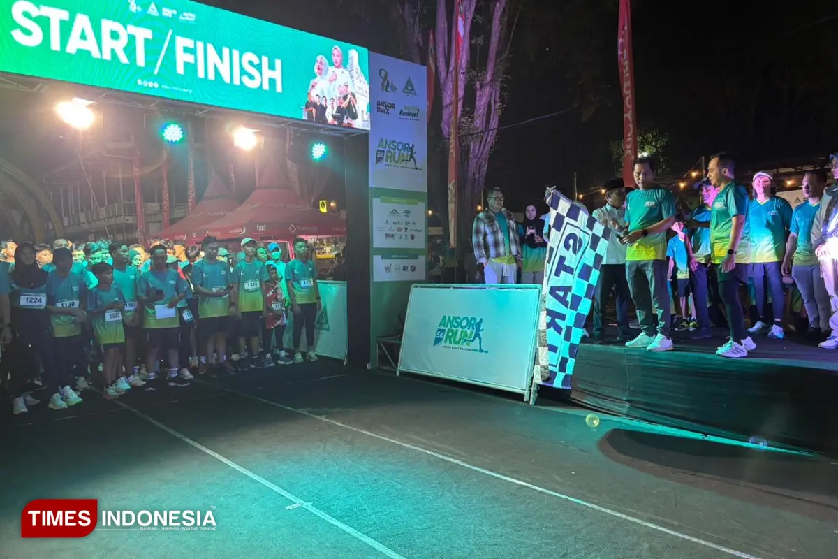 GP Ansor Banyuwangi Kenalkan Sejarah Lewat Ansor Night Fun Run 2026