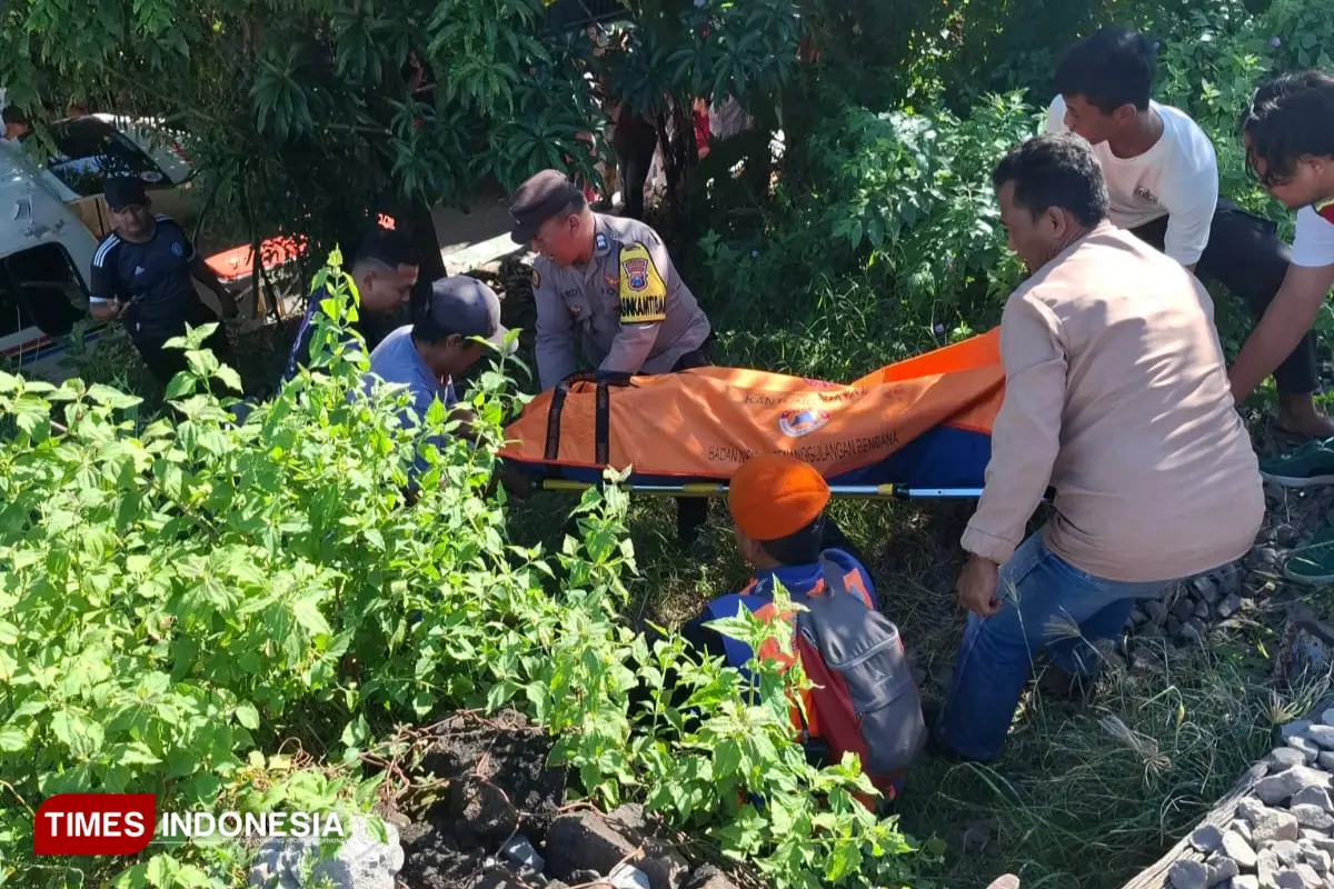 Pria Diduga ODGJ Tewas Tertabrak KA Sri Tanjung di Banyuwangi