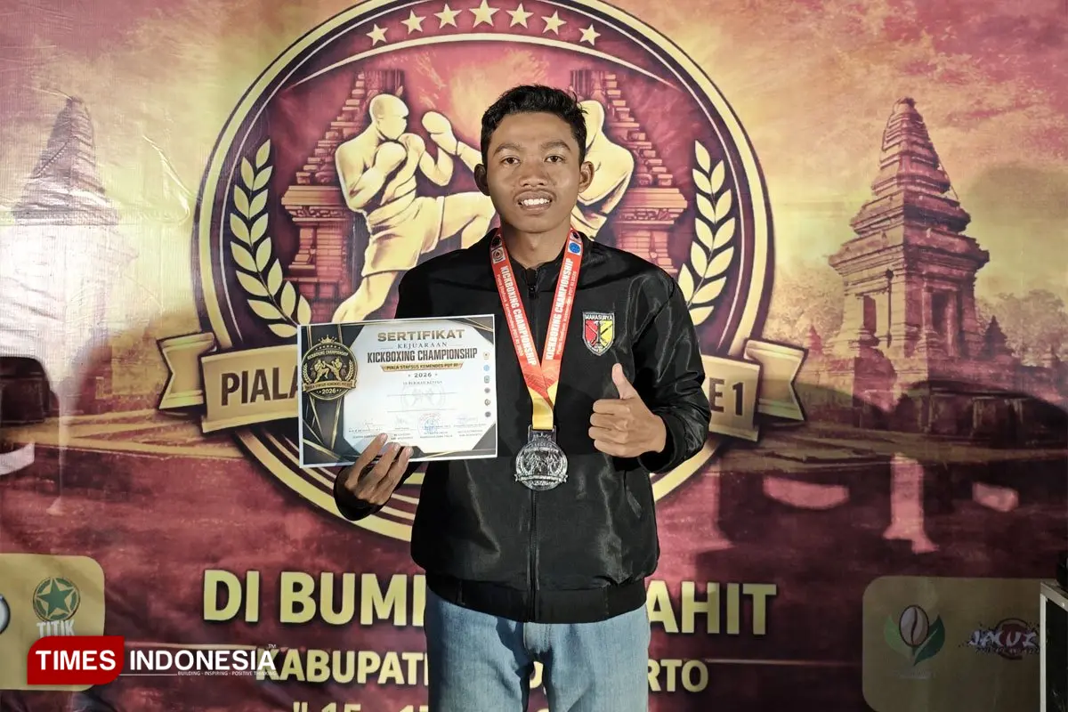 Berawal dari Ekstrakurikuler Pondok, Mahasiswa UIN Malang Raih Juara Nasional Kickboxing