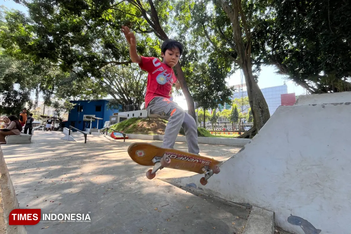 Skateboarder Patungan Perbaiki Skatepark Alun-Alun Merdeka, Pemkot Malang Respons Begini