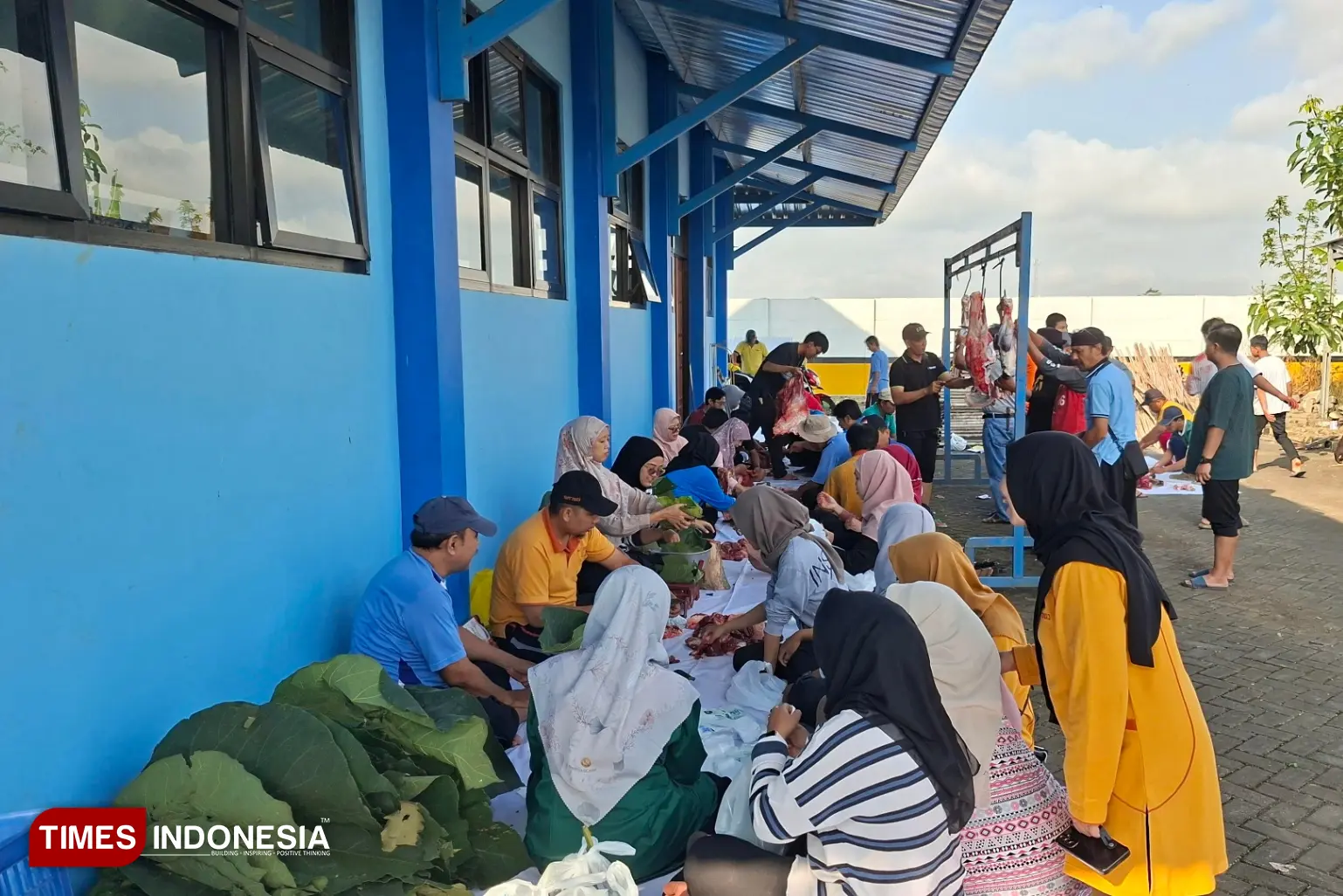 SMK Muhammadiyah 1 Kepanjen Sembelih 4 Ekor Sapi,Teladani Kisah Nabi Ibrahim
