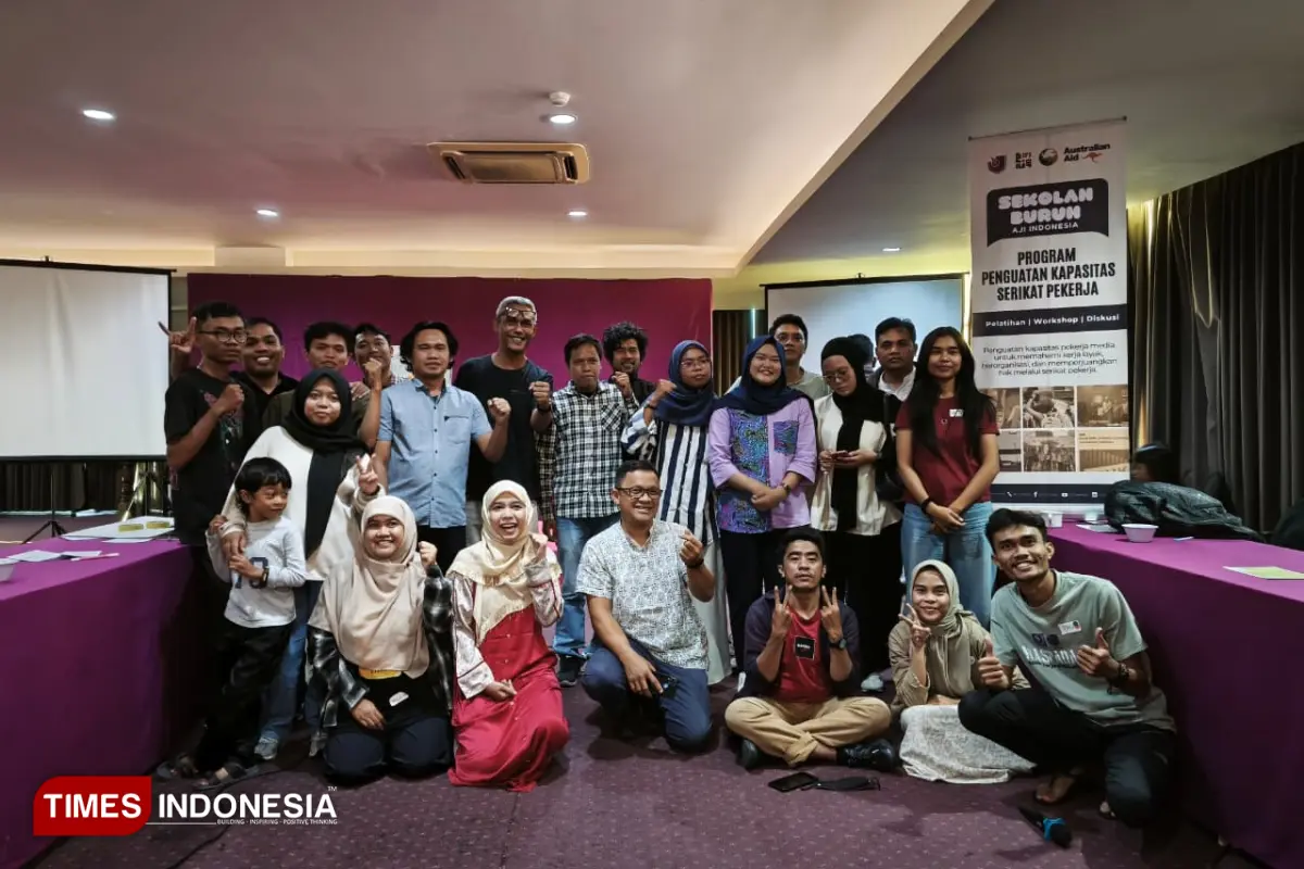 AJI Mataram Gelar Pelatihan Serikat Pekerja Lintas Media