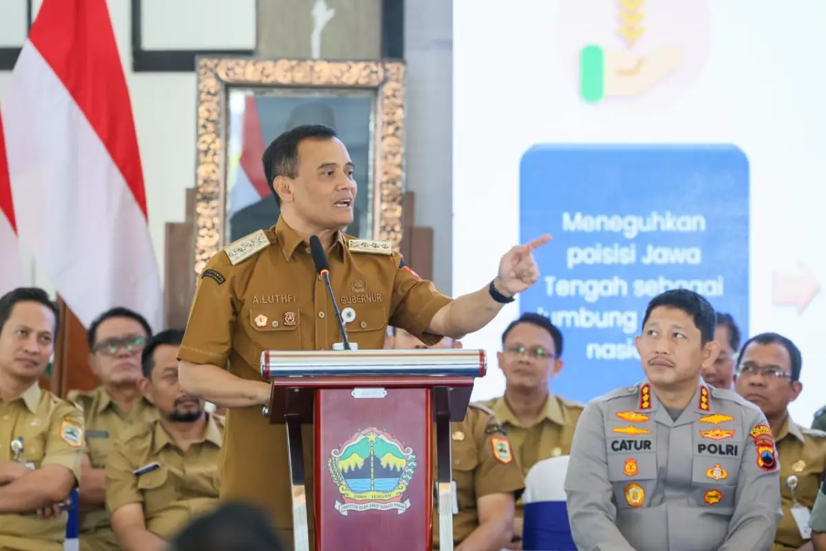 Jateng Perkuat Irigasi dan Sumber Air untuk Pertahankan Surplus Pangan