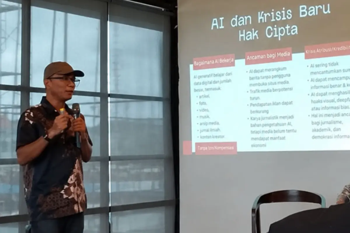 AMSI Desak Karya Jurnalistik Diakui Secara Eksplisit dalam Revisi UU Hak Cipta
