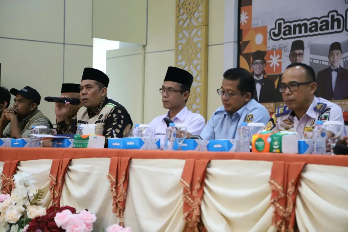 Debarkasi Padang Siap Sambut Kepulangan Jemaah Haji, Kloter 1 Mendarat Rabu Sore