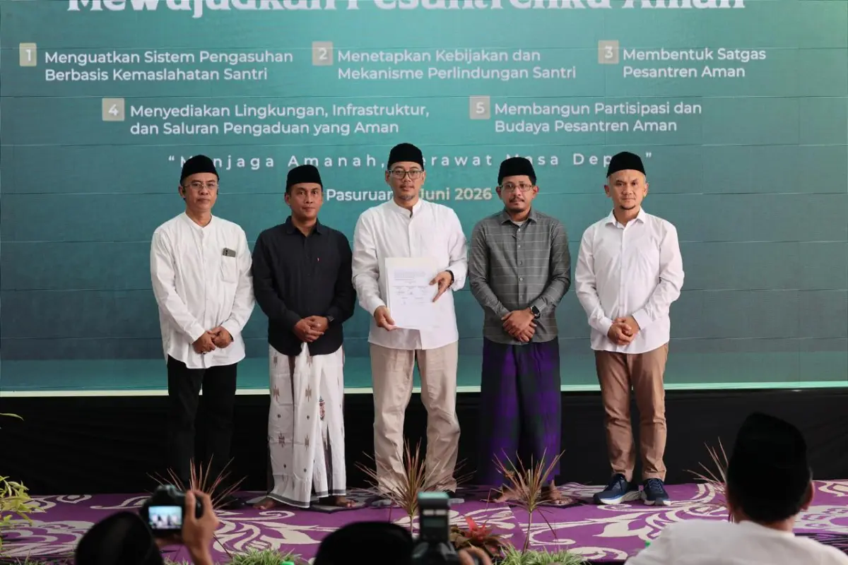 PBNU Luncurkan Gerakan Nasional Pesantrenku Aman, Targetkan 1.000 Pesantren Adopsi Sistem Perlindungan Santri
