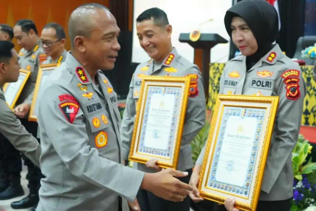Raih Nilai IKPA 100, Polres Majalengka Diganjar Penghargaan Kapolda Jabar