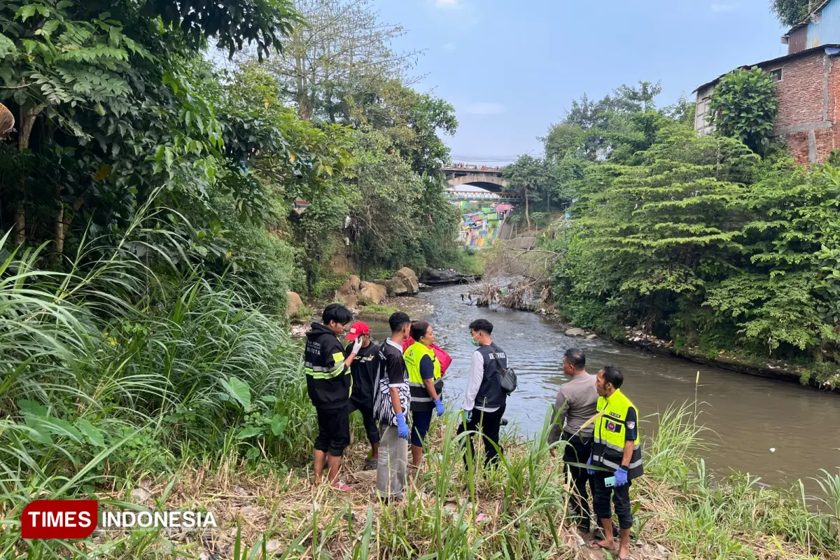 Geger Penemuan Jenazah Bayi Perempuan di Sungai Brantas Kota Malang