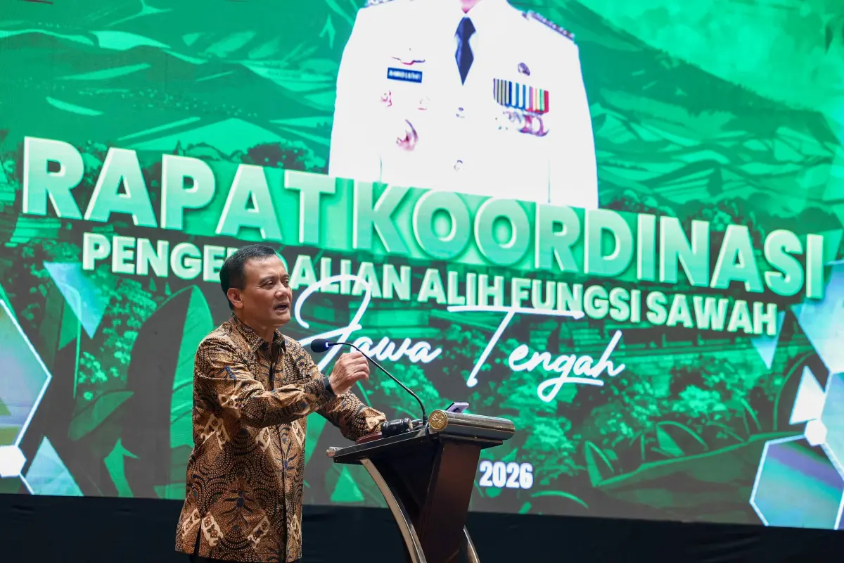 Ahmad Luthfi Kejar Target 87 Persen Lahan Sawah Dilindungi, Alih Fungsi Lahan Diperketat