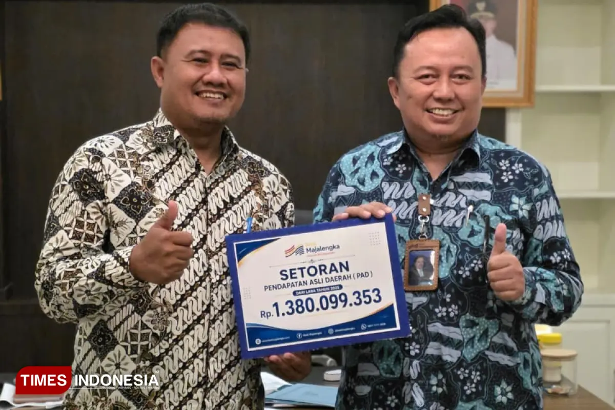 Bank Majalengka Setor PAD Rp1,38 Miliar, Bukti Kinerja Gemilang Bangun Ekonomi Daerah