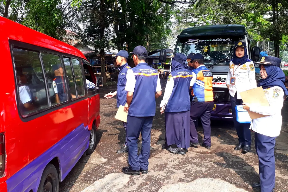 Jaga Keselamatan Penumpang, Dishub Cianjur Gencarkan Pengawasan Angkutan Umum