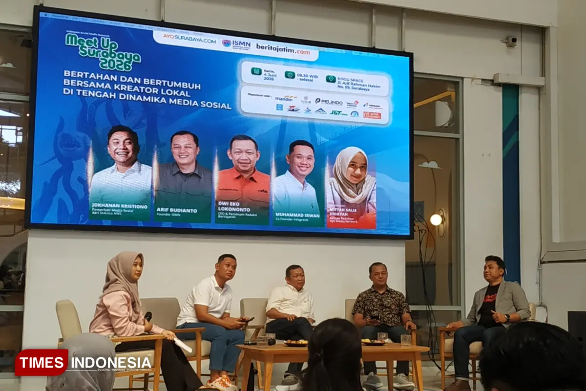 ISMN Meet Up Surabaya 2026, Kreator Lokal dan Media Bersatu Hadapi Perubahan Algoritma